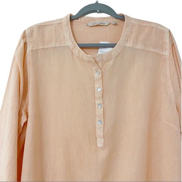 Soft‎ Surroundings Long Sleeve Blouse Size 1X - Picture 3 of 8